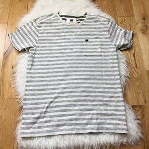 G-Star Raw Phaen Stripe Pocket T-shirt Size Large